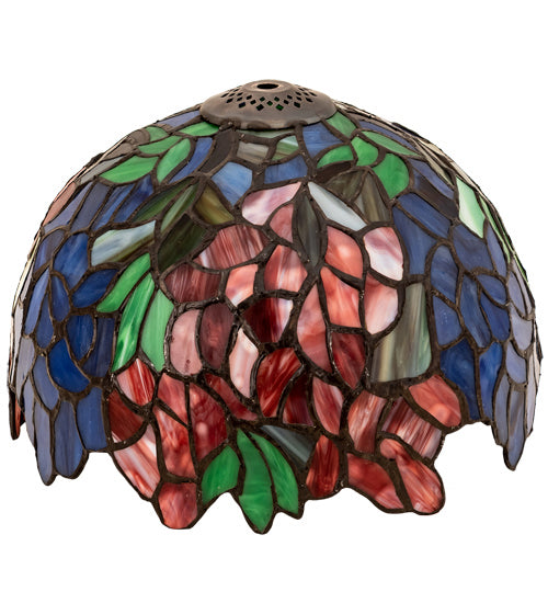 Meyda Tiffany Lighting 17315 Tiffany Laburnum Shade Lamp Shade Bronze / Dark