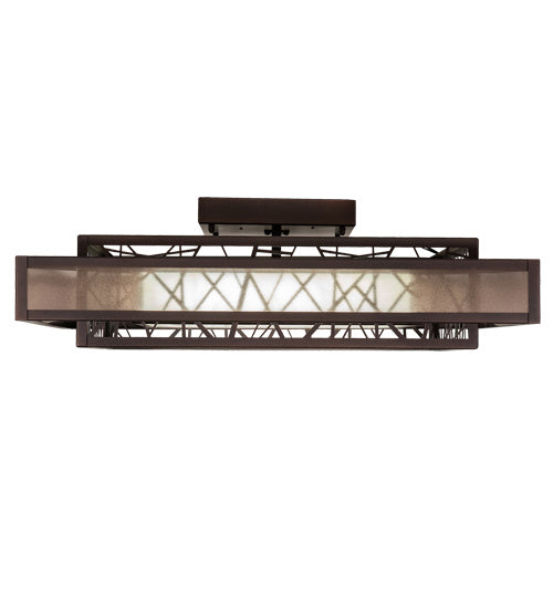 Meyda Tiffany Quadrato 217643 Ceiling Light - Bronze