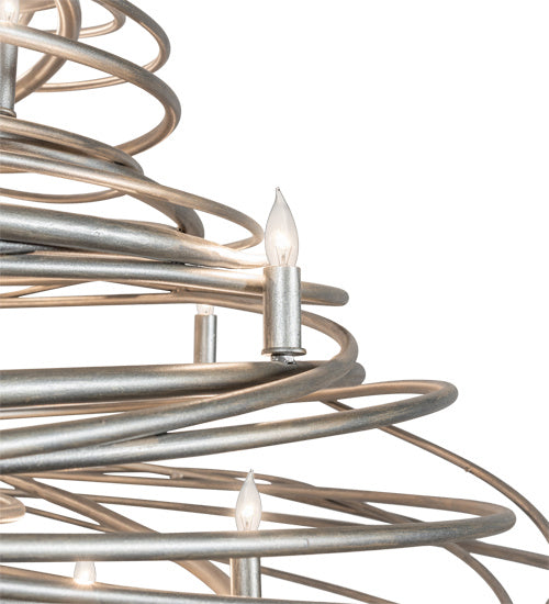 Meyda Tiffany Cyclone 219352 Chandelier Light - Steel