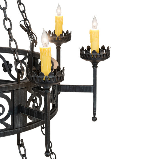Meyda Tiffany Majella 219839 Chandelier Light - Mahogany Bronze