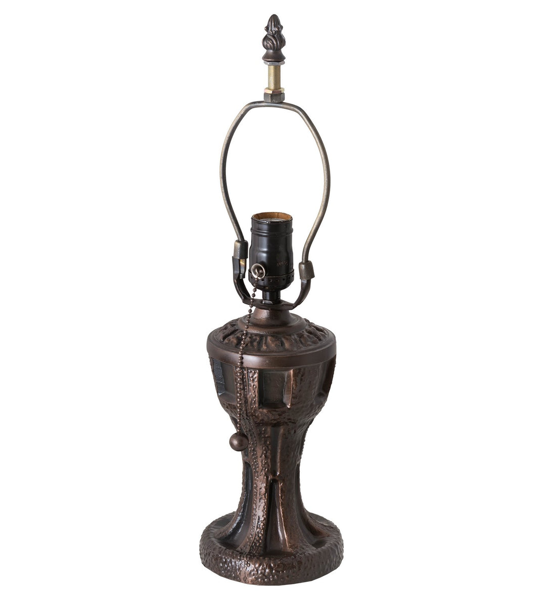 Meyda Tiffany Lighting 224098 Sutter One Light Table Lamp Lamp Bronze / Dark