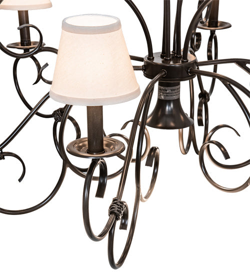 Meyda Tiffany Grace 224138 Chandelier Light - Timeless Bronze