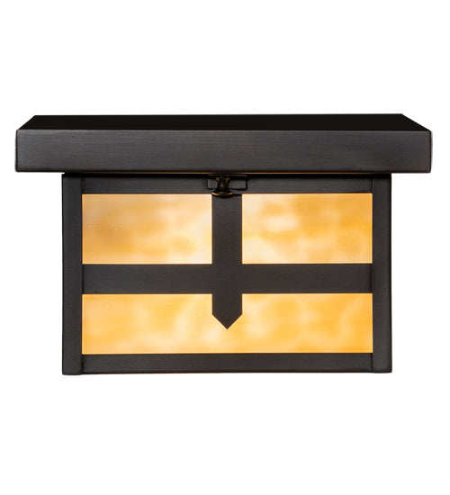 Meyda Tiffany Hyde Park 52717 Ceiling Light - Craftsman Brown