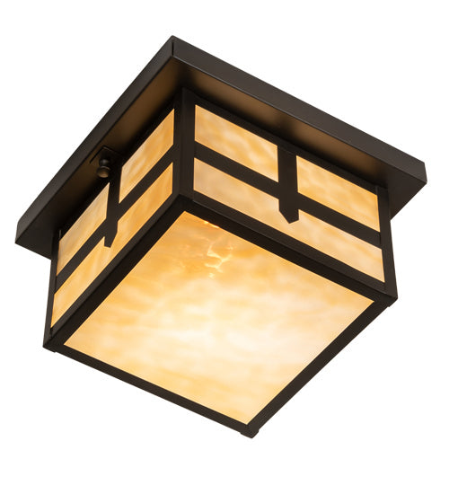 Meyda Tiffany Hyde Park 52717 Ceiling Light - Craftsman Brown