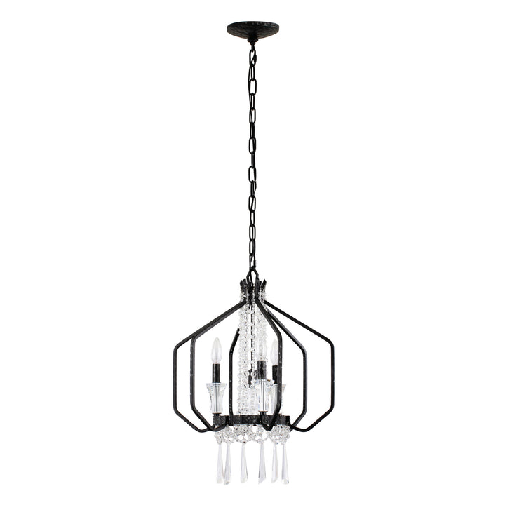Varaluz Barcelona 270P04OX Chandelier Light - Onyx