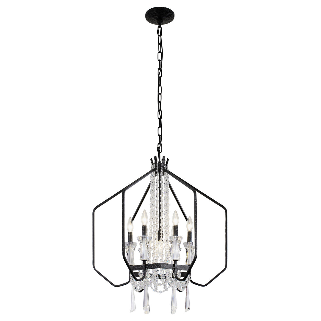 Varaluz Barcelona 270P07OX Chandelier Light - Onyx