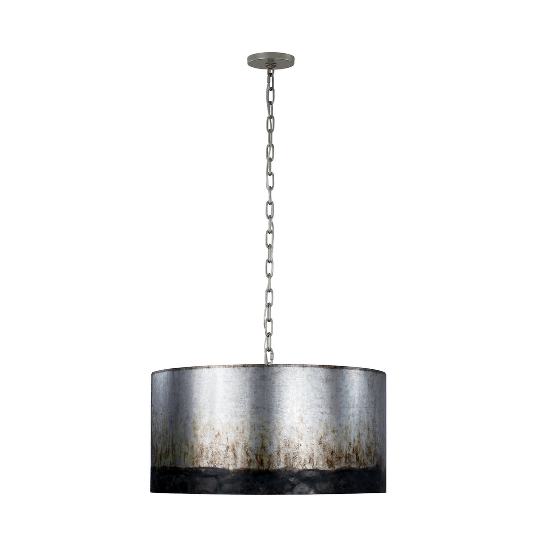 Varaluz Cannery 323P04OG Pendant Light - Ombre Galvanized
