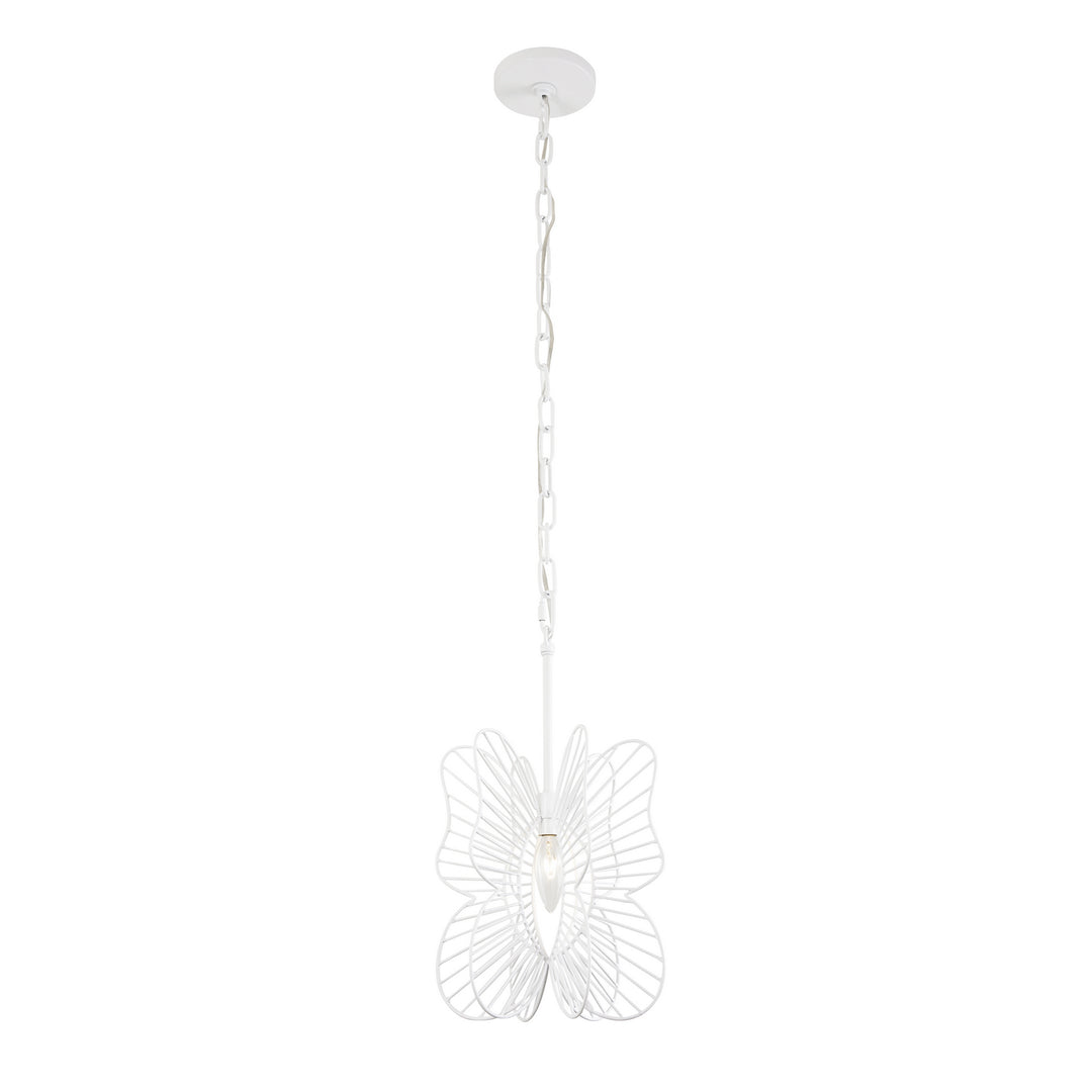 Varaluz Monarch 330M01WH Pendant Light - White