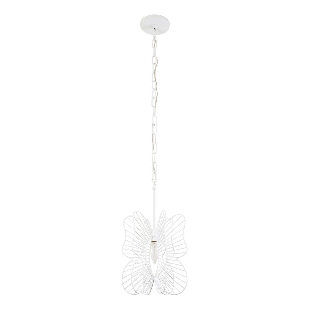 Varaluz Monarch 330M01WH Pendant Light - White