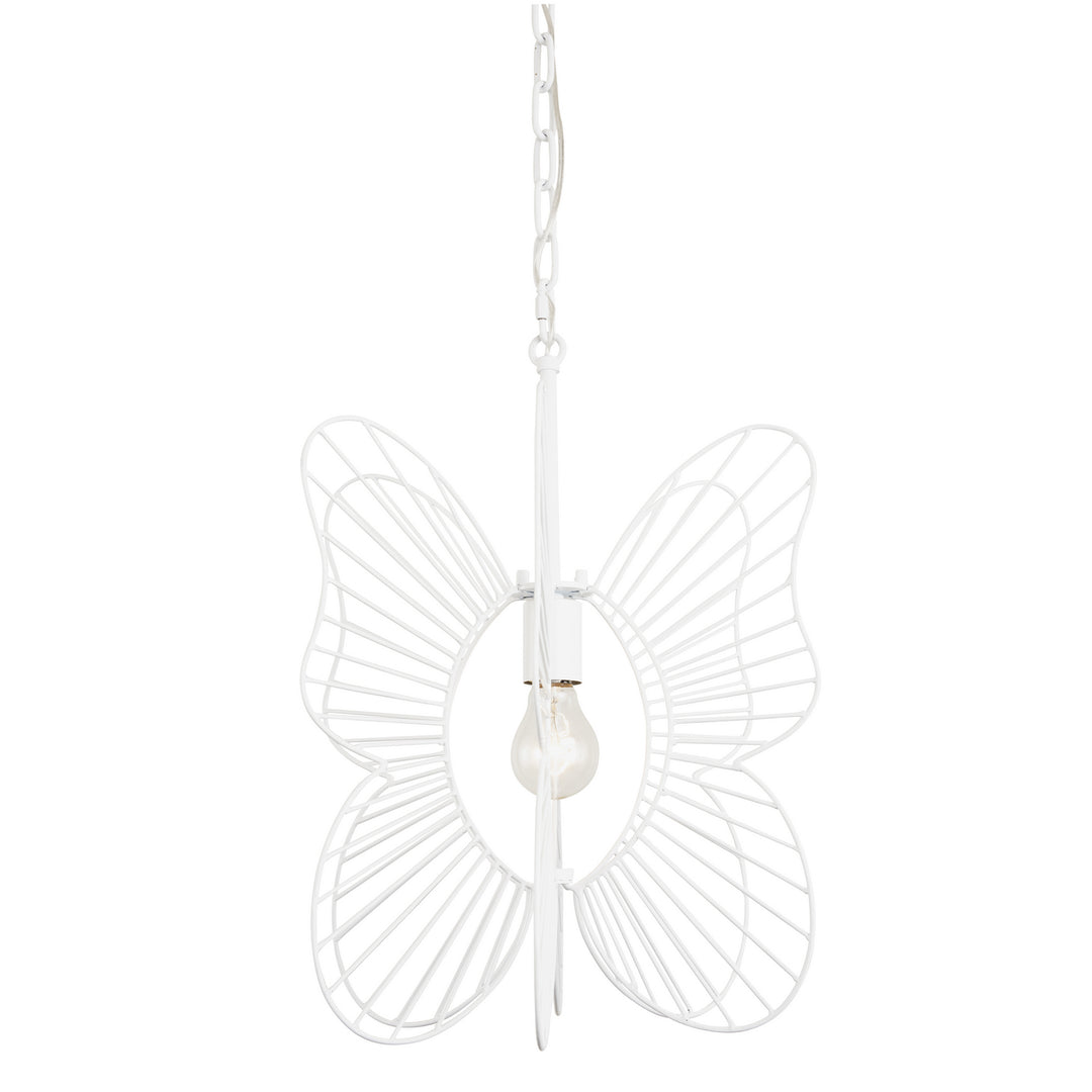 Varaluz Monarch 330P01WH Pendant Light - White