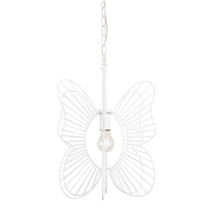 Varaluz Monarch 330P01WH Pendant Light - White