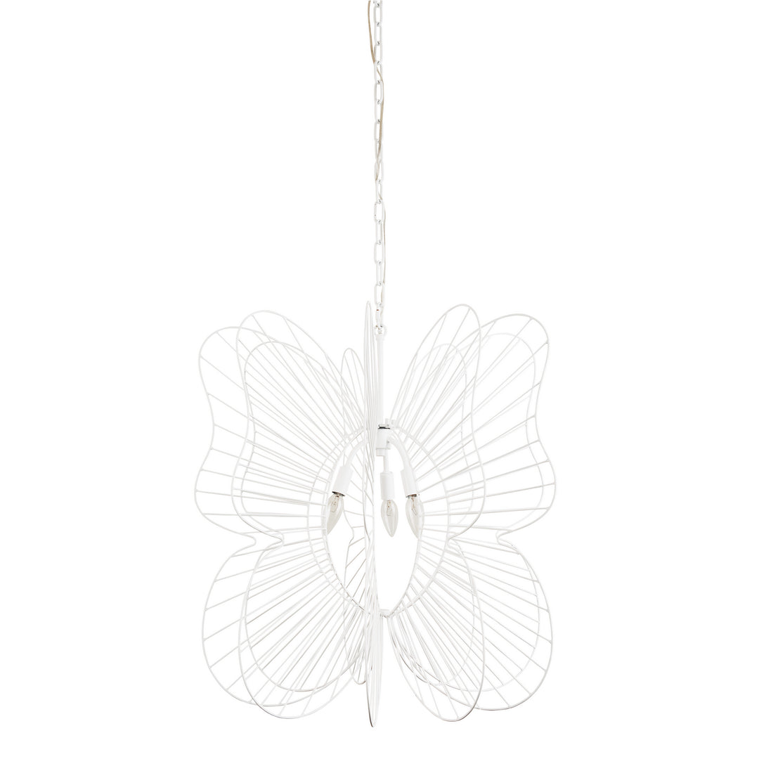 Varaluz Monarch 330P03WH Pendant Light - White