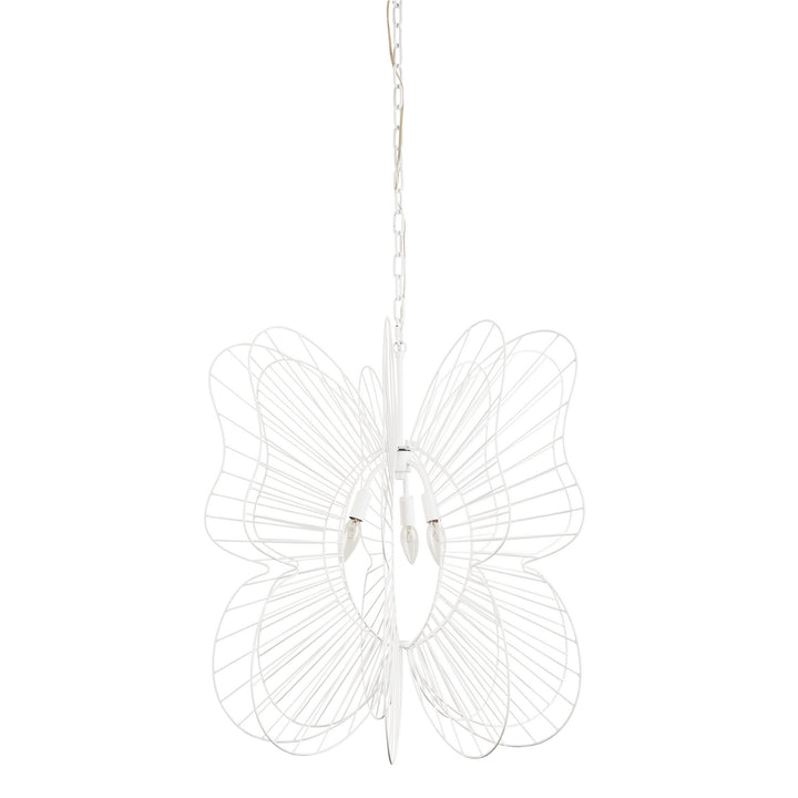 Varaluz Monarch 330P03WH Pendant Light - White