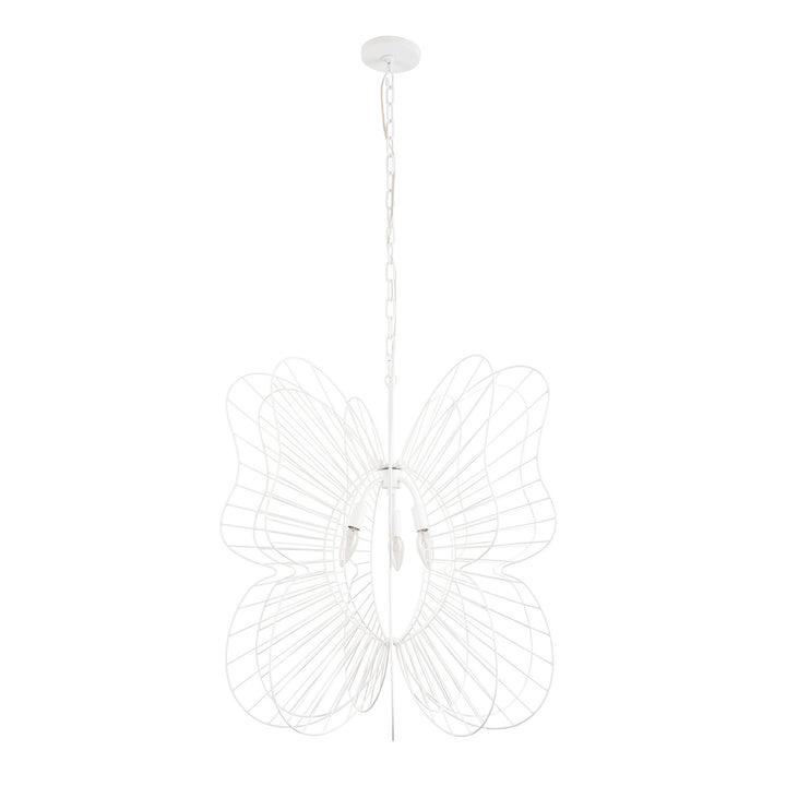 Varaluz Monarch 330P03WH Pendant Light - White