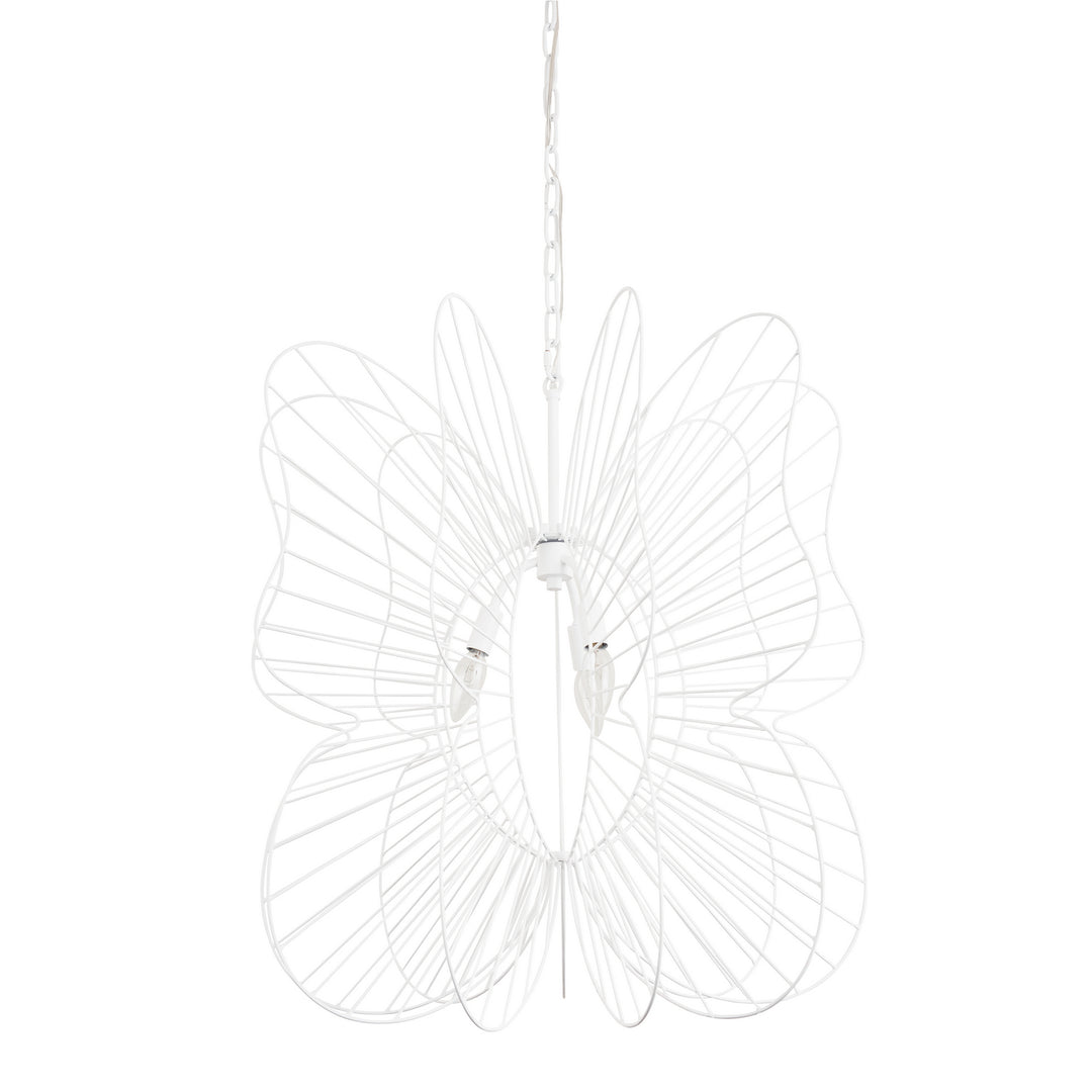 Varaluz Monarch 330P03WH Pendant Light - White