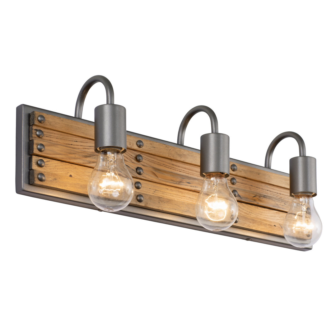 Varaluz Ella Jane 334B03NB Bath Vanity Light 21 in. wide - New Bronze