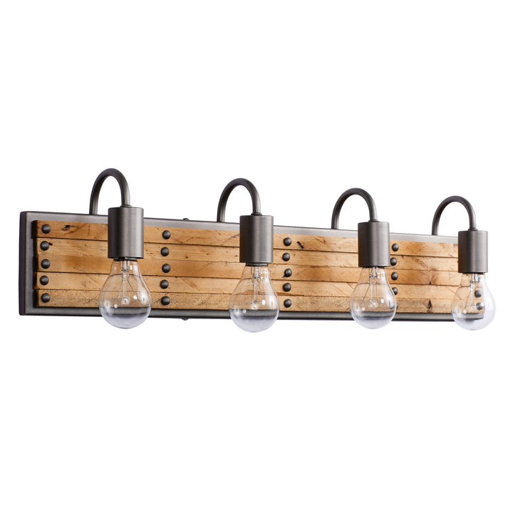 Varaluz Ella Jane 334B04NB Bath Vanity Light 28 in. wide - New Bronze