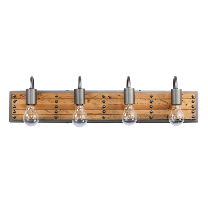 Varaluz Ella Jane 334B04NB Bath Vanity Light 28 in. wide - New Bronze
