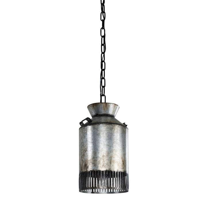 Varaluz Hickory Lane 335M01OG Pendant Light - Ombre Galvanized/Black