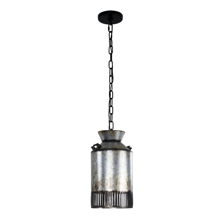 Varaluz Hickory Lane 335M01OG Pendant Light - Ombre Galvanized/Black