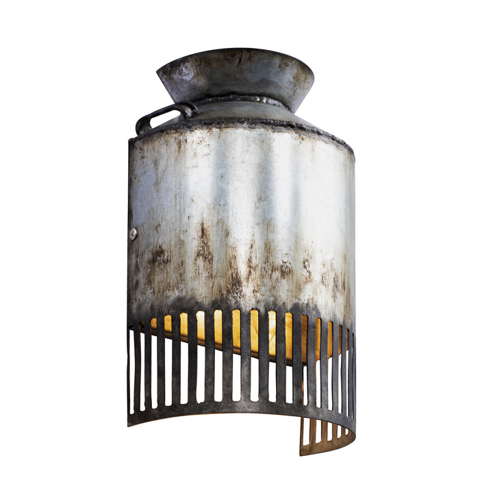 Varaluz Hickory Lane 335W01OG Wall Light - Ombre Galvanized/Black