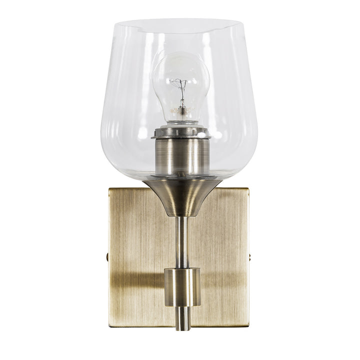 Varaluz Margaux 340B01AB Wall Sconce Light - Antique Brass