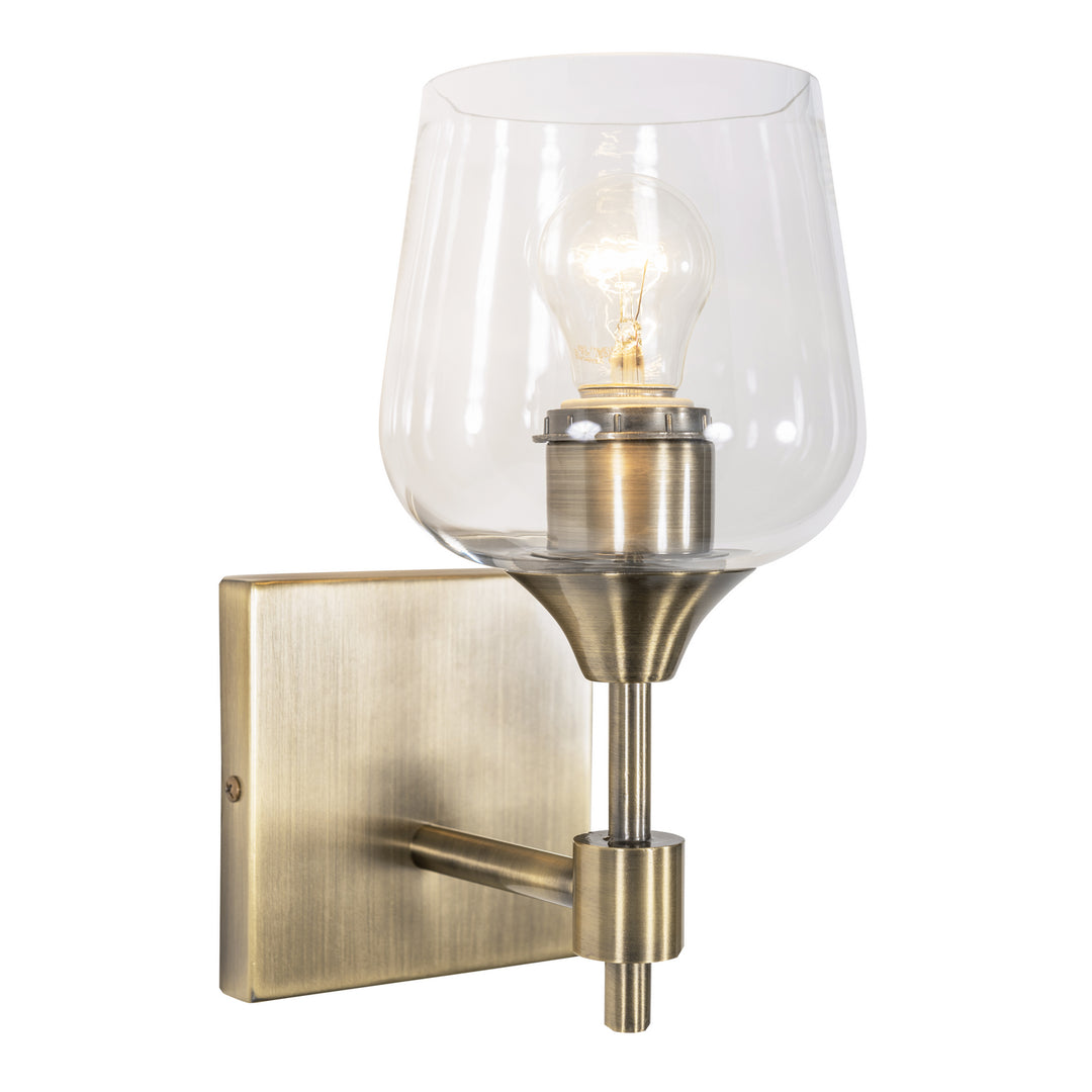 Varaluz Margaux 340B01AB Wall Sconce Light - Antique Brass