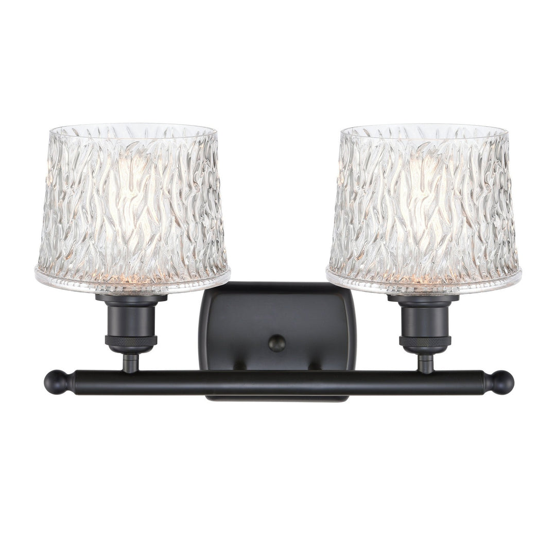 Innovations Ballston 516-2W-BK-G402-LED Bath Vanity Light 16 in. wide - Matte Black