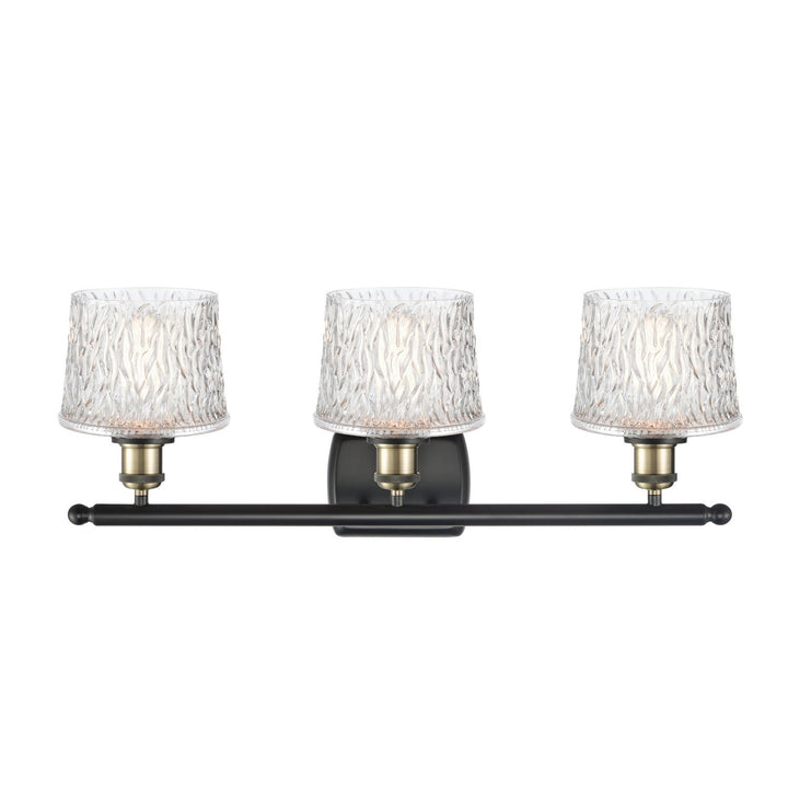 Innovations Ballston 516-3W-BAB-G402-LED Bath Vanity Light 26 in. wide - Black Antique Brass