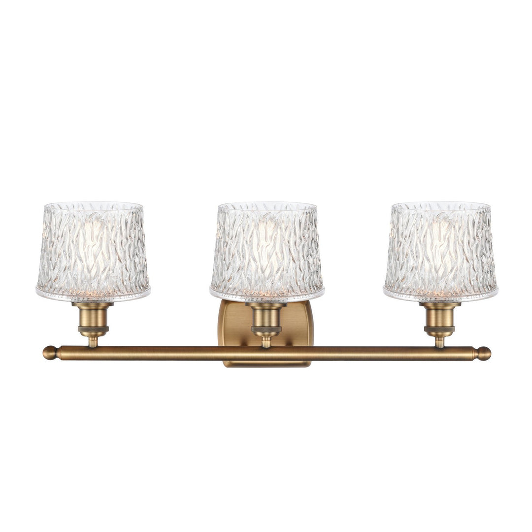 Innovations Ballston 516-3W-BB-G402-LED Bath Vanity Light 26 in. wide - Brushed Brass