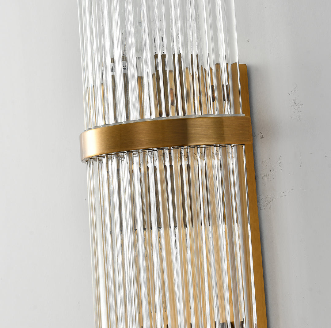 Bethel International MU25 Wall Sconce Light - Antique Brass
