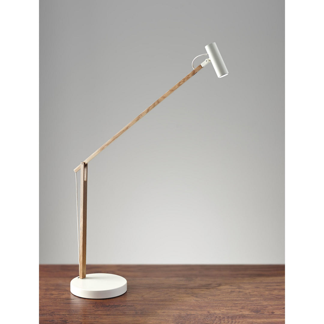 Adesso Home AD9100-12  Crane Lamp White