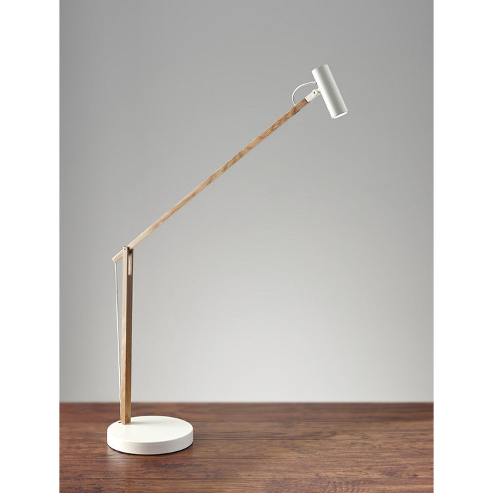 Adesso Home AD9100-12  Crane Lamp White