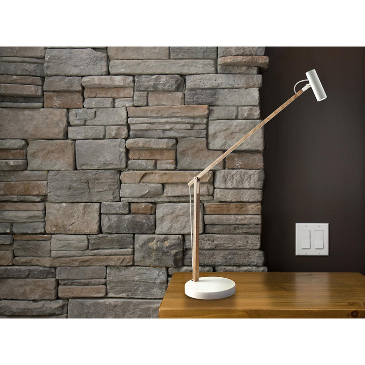 Adesso Home AD9100-12  Crane Lamp White