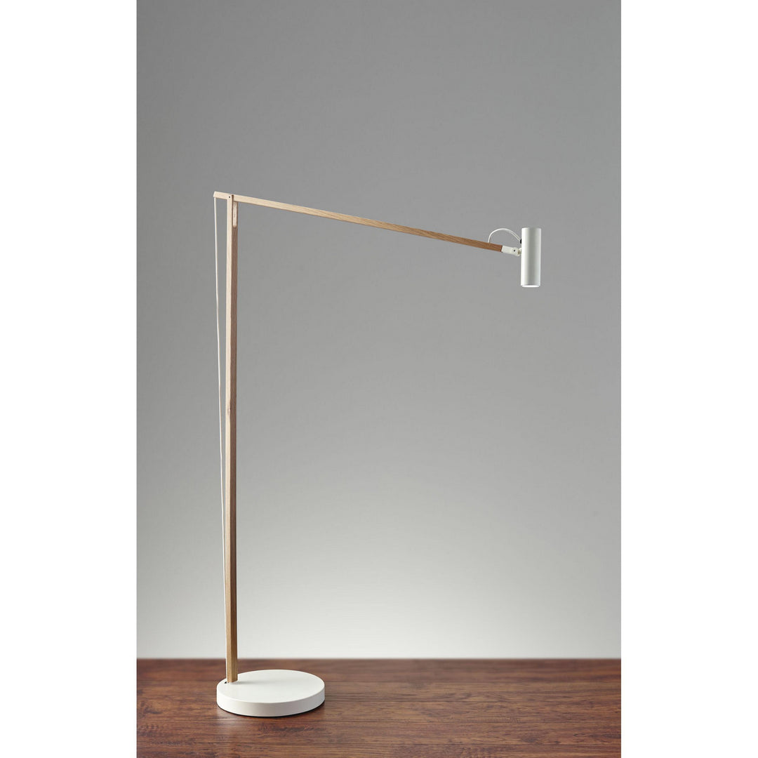 Adesso Home AD9101-12  Crane Lamp White