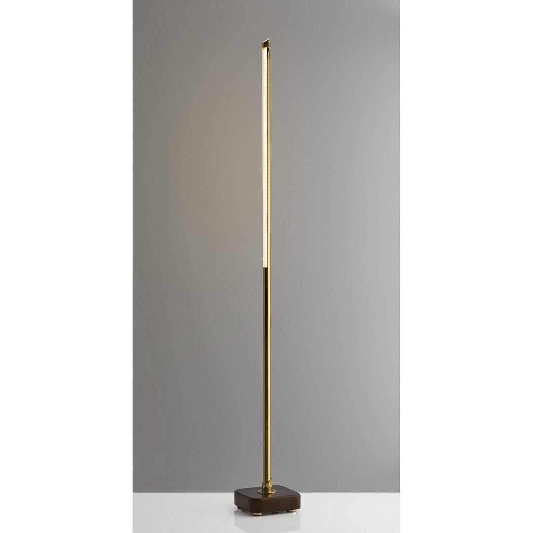 Adesso Home AD9200-04 Theremin Lamp Walnut Rubberwood