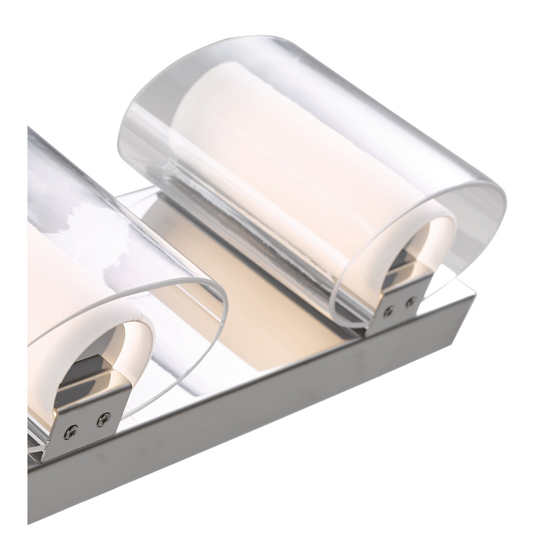 Abra Zoe 20049WV-CH Bath Vanity Light 26 in. wide - Chrome