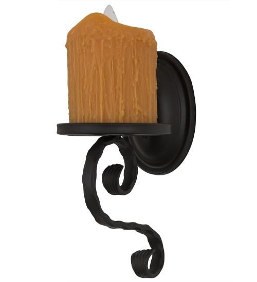 2nd Avenue Carpathian 1-0274087155-56 Wall Sconce Light - Wrought Iron