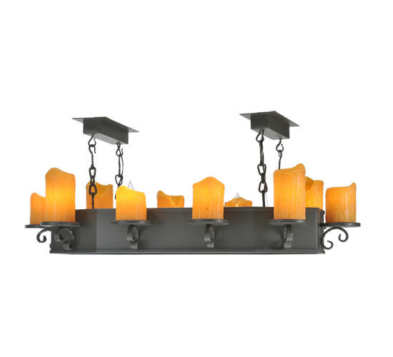 2nd Avenue Carpathian 58533-1 Chandelier Light - Wrought Iron