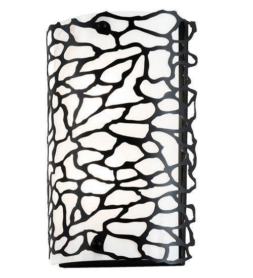 2nd Avenue Parmecia 53913-2 Wall Sconce Light - Textured Black