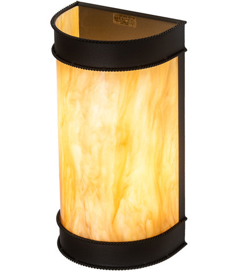 2nd Avenue Wyant 04.1521.8.16H.TI.3WI Wall Sconce Light - Wrought Iron
