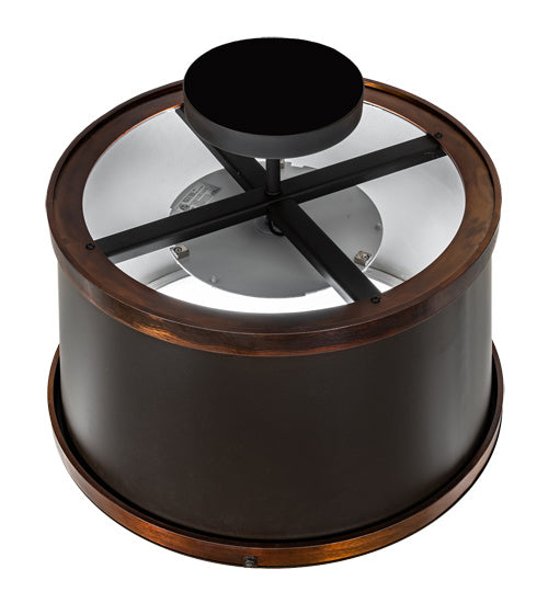 Meyda Tiffany Cilindro 190873 Ceiling Light - Vintage Copper,Oil Rubbed Bronze