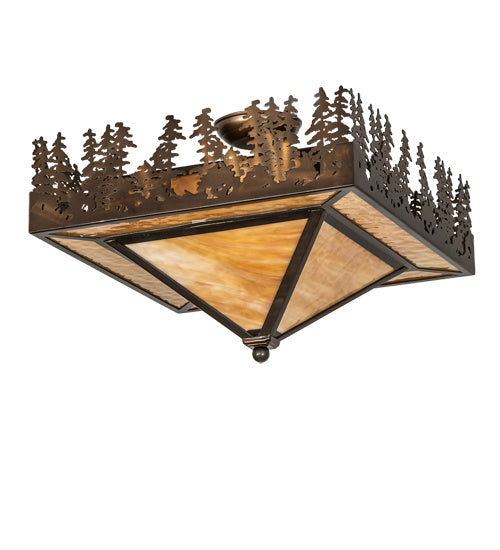 Meyda Tiffany Pine Lake 219381 Ceiling Light - Antique Copper