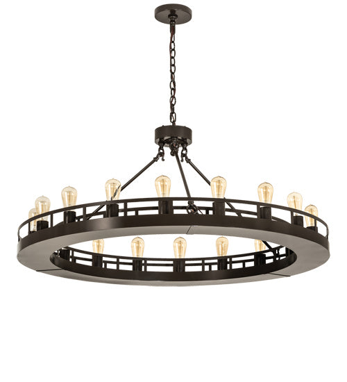 Meyda Tiffany Barbury 220284 Chandelier Light - Timeless Bronze
