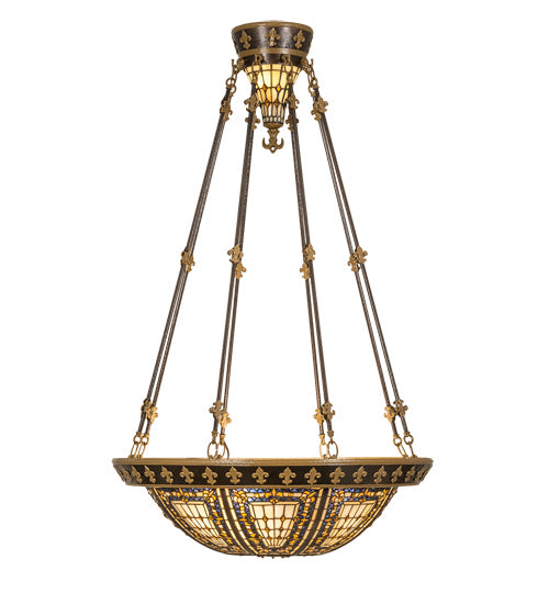 Meyda Tiffany Fleur-De-Lis 221467 Ceiling Light