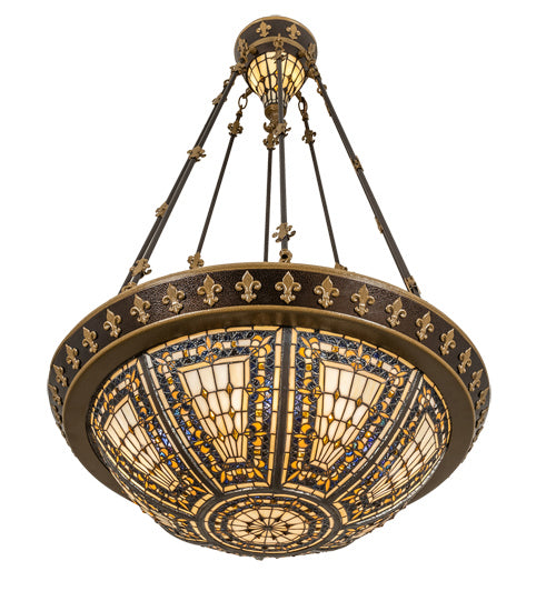 Meyda Tiffany Fleur-De-Lis 221467 Ceiling Light