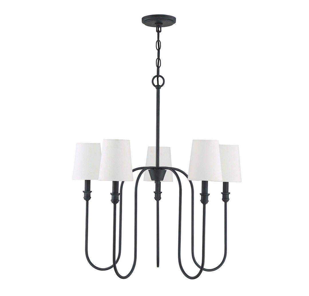 Meridian Mchan M10077AI Chandelier Light - Aged Iron