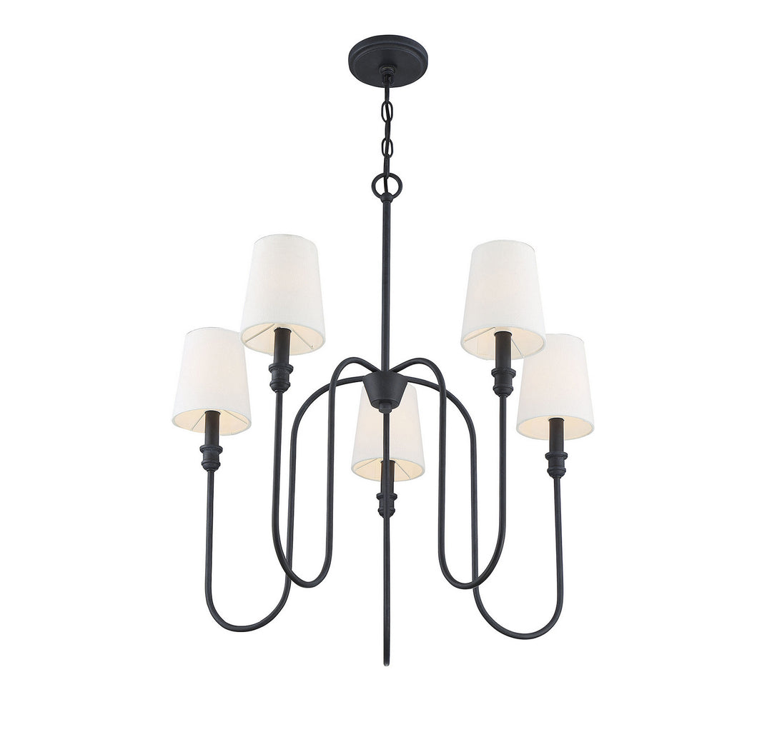 Meridian Mchan M10077AI Chandelier Light - Aged Iron