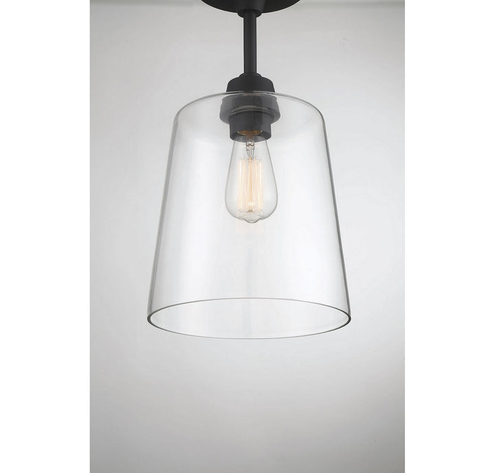 Meridian Msemi M60010MBK Ceiling Light - Matte Black