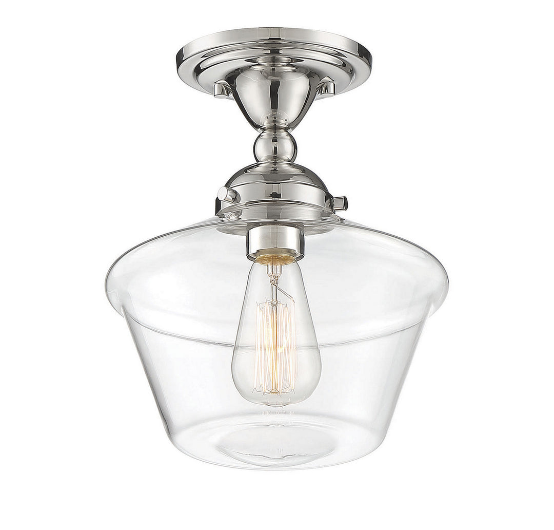 Meridian Msemi M60059PN Ceiling Light - Polished Nickel